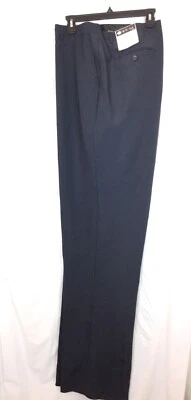Vitto Italy Men’s Dress Pants Career Dark Navy Sz 54 R Wool Blend MSRP $189 New - Image 1 of 4