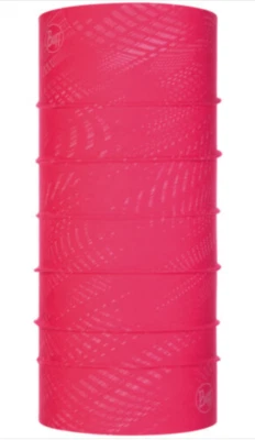 Original Buff 'Reflective: Solid Fuchsia' Bandana Neck Tube Outdoor Sportswear - Изображение 1 из 2