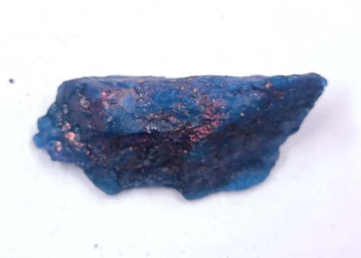 Dyed Blue Aquamarine 128.90 Carat Certified Uncut Rough Gemstone - Image 1 of 3