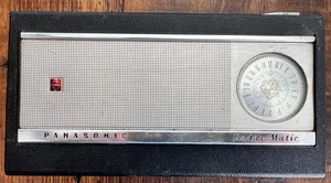 Vintage Panasonic Radar Matic R-1000  10 Transistor Radio Powers On Auto tuning - Bild 1 von 7