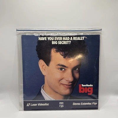 Big Laserdisc 1658-80 LD Laser Disc Tom Hanks Elizabeth Perkins Robert Loggia - Image 1 of 4