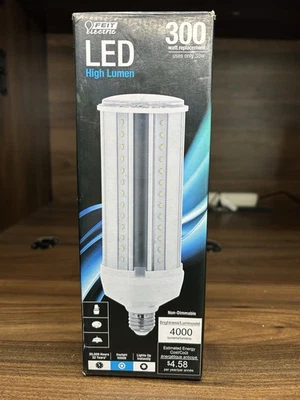 Feit Electric C4000/5K/LED  Day Light Bulb 4000 Lumens E26 Base 120V 38W - Image 1 of 2