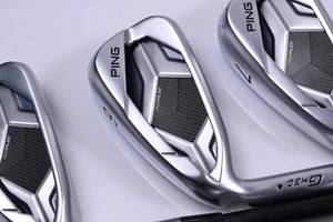 Left Hand Ping G430 Irons / 5-PW / Black Dot / Regular Flex Ping Alta CB Black - Picture 1 of 7