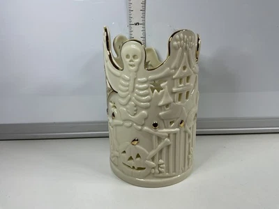 Castiçal votivo esqueletos perfurados Lenox  - Imagem 1 de 4