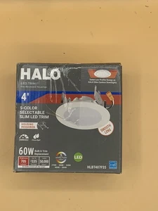 HALO HLBT 6-Inch Slim LED Trim  for New Construction/Remodel with Selectab - Picture 1 of 2