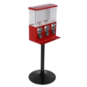 Candy Vending Machine With Stand Anti Theft Keys Triple Individual Candy Boxe - Picture 1 of 22