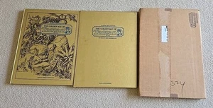 1977 THE GOLDEN AGE OF TARZAN SIGNED BURNE HOGARTH Schuber HC 1649/2000 & Box - Bild 1 von 9