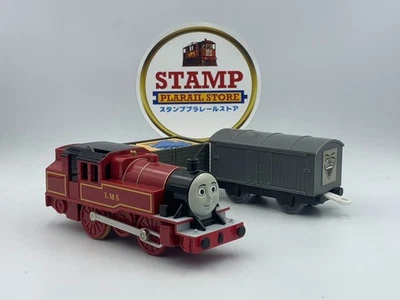 Tomy Trackmaster Plarail Arthur the Spotless Record Engine Freight Set - Image 1 of 4