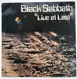 Black Sabbath Live At Last 9 Track Vinyl LP Hard Rock - Bild 1 von 3