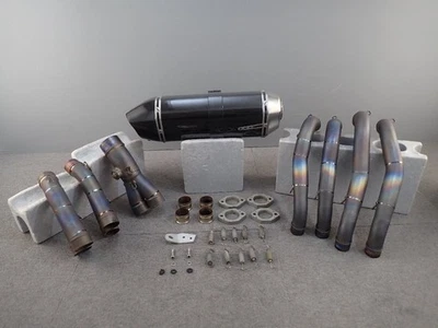 HONDA CBR1000RR SC59 LASER Titanium/Carbon Full Exhaust Muffler Foto 1 de 4