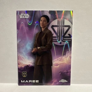 2025 Topps Chrome Star Wars Maree Debut Raywave Refractor No. 87 - Picture 1 of 2