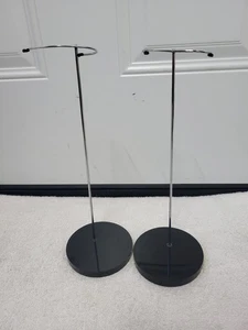 Set 2 supporti per bambole Tyler & Ellowyne 16" Tonner nero UK13 - Foto 1 di 5