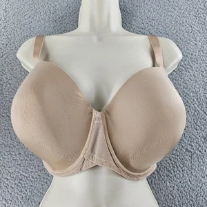 Felina Paramour Bra 42DDD Beige Marvelous Side Smoothing TShirt Underwire Lined - Picture 1 of 13