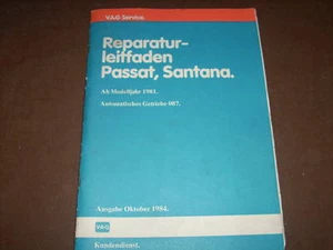 Manual de Instrucciones VW Passat/Santana Autom. Transmisión 087 - Imagen 1 de 1