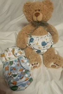 Leekalos Baby Windeln Swimpants waschbar wiederverwendbar verstellbar 3 Paar Größe Small  - Bild 1 von 5