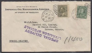 Canada - Sep 24, 1930 Montreal, QC Domestic Special Delivery Cover - Picture 1 of 2