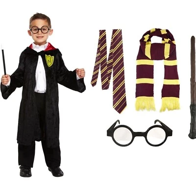 Wizard Roald Dahl Costume for Kids - Boys' Fancy Dress for Book Day - Image 1 of 4
