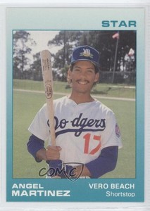 1988 Star Vero Beach Dodgers Sandy Martinez Angel Martinez #14
