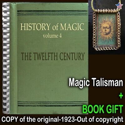 Antique Book History Occult Magic Esoteric Witchcraft Rare Manuscript Grimoire 4 - Image 1 of 4