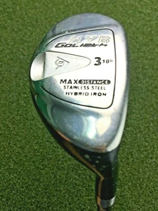 Dunlop HYB Goliath Stainless 3 Hybrid 18* / 70g Stiff Graphite ~39.25" / gw9797 - Picture 1 of 8