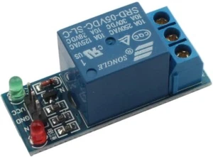 Módulos de relé de 1 canal panel de control de relé Aduino/PLC relé 5V módulo de cuatro vías - Imagen 1 de 1