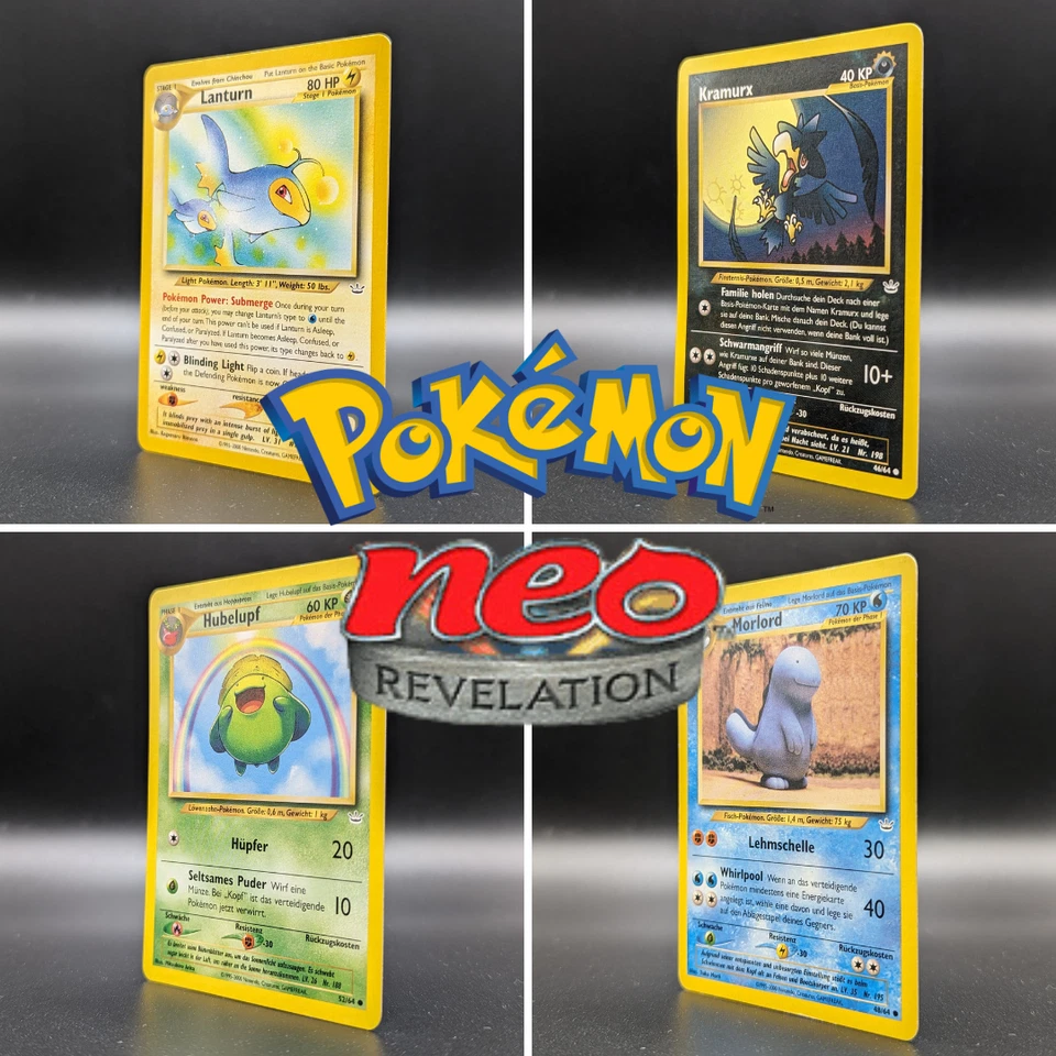 Pokemon "Neo Revelation" Große Auswahl an Common und Uncommon Einzelkarten - Bild 1 von 1