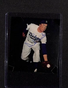 Duke Snider Signed Newspaper Photo Clipping Auto - Picture 1 of 3