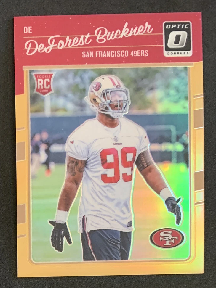 DeForest Buckner 2016 Panini Donruss Optic ORANGE PRIZM Rookie Card #/199 #112