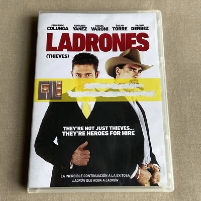 Ladrones (Thieves) (DVD 2015) Comedy Fernando Colunga Eduardo Yanez Oscar Torre - Image 1 of 4