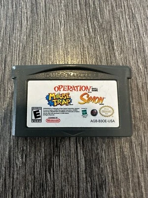 Mouse Trap/Operación/Simon (Nintendo Game Boy Advance, 2005) Foto 1 de 2