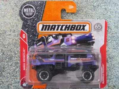 Matchbox 2018 #081/125 RUMBLE RAIDER purple CaseB - Image 1 of 2