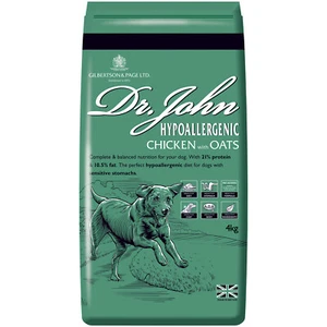 Dr John Hypoallergenic Dry Dog Food 4kg Extra Chicken Wheat-Free Sensitive Dogs - Picture 1 of 6