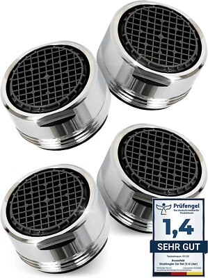 4x Strahlregler Perlator  M24 Wasserhahn Wassersparer Anti Kalk Sieb Einsatz - Bild 1 von 4