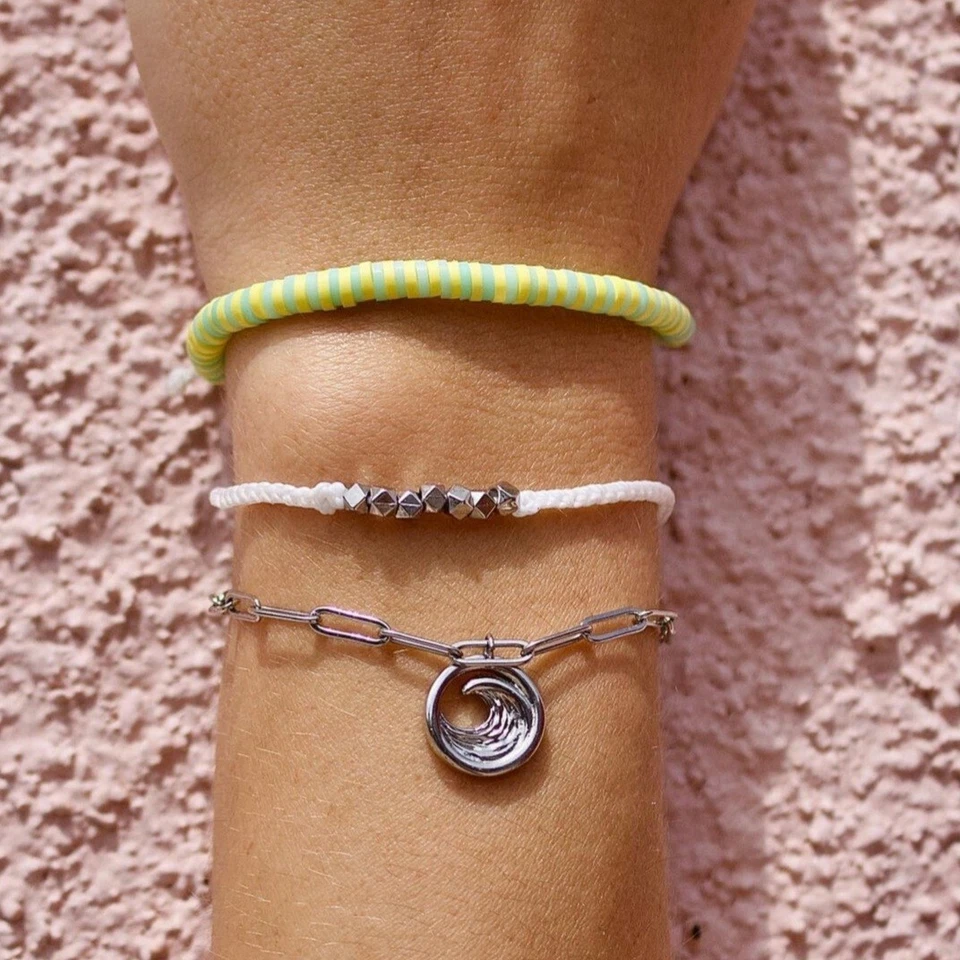 Pura Vida February 2021 Bracelet Club Set Happy Hearts ️ Same Day Ship️