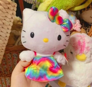 Tie Dye Hello Kitty Plush - Picture 1 of 4