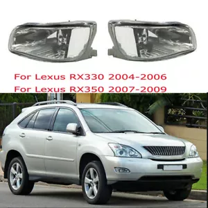 Fit For Lexus RX330 2004 2005 2006 Pair Fog Lights Halogen Reflector Left&Right - Picture 1 of 9