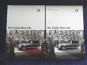 VW Caddy Maxi Life Prospekt 09.2007 + Preisliste - Picture 1 of 8