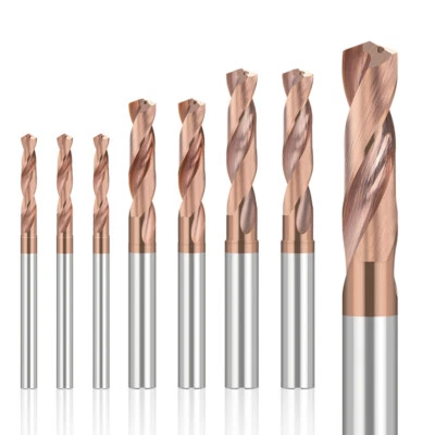 XCAN VHM Spiralbohrer Metallbohrer Profibohrer 3.3-13mm Vollhartmetall Bohrer - Bild 1 von 4