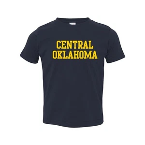 Central Oklahoma Bronchos Basic Block University Collegiate Toddler T-Shirt Navy - Picture 1 of 6