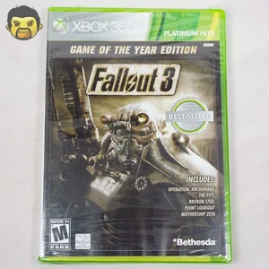 Fallout 3 Xbox 360 GOTY Sealed Game of the Year Microsoft Xbox 360 2009 New - Picture 1 of 7