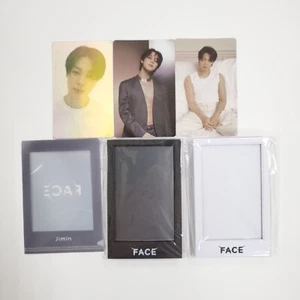 Album solista BTS Jimin FACE Weverse POB scheda fotografica / scheda fotografica Early Bird - Foto 1 di 4
