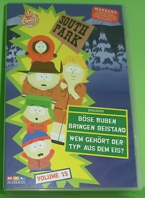 South Park - Volume 15 (VHS Video Kassette) Böse Buben bringen Beistand | Wem... - Bild 1 von 3