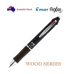 Pilot Frixion ball 3 Wood series 3-in-1 Erasable multi pen - 0.5 mm - Dark Brown - Picture 1 of 5