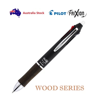 Pilot Frixion ball 3 Wood series 3-in-1 Erasable multi pen - 0.5 mm - Dark Brown - image 1 of 4