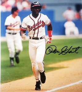 Autograph Ron Gant St. Louis Cardinals Photo w/COA BB-182b - Picture 1 of 8