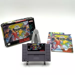 Battletoads And Double Dragon The Ultimate Team SNES CIB Super Nintendo 1993 - Picture 1 of 16