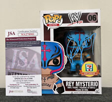 Rey Mysterio 619 Signed WWE 7 Eleven Exclusive Funko Pop 06 JSA COA See Pics