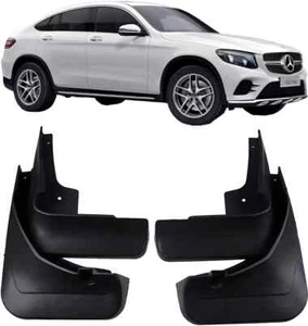 Genuine Splash Guards Mud Flaps For 2016-2019 Mercedes Benz GLC Coupe With Pedal - Picture 1 of 10
