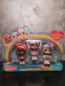 Kindi Kids Minis Rainbow Besties 3 Pack Assortment 3 besties full of fun - Picture 1 of 2