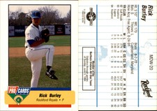 Rick Burley 1994 Fleer ProCards Midwest League All-Stars #MDW-20 Card